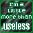 A contact sheet of two animated frames showing pixelated text on a dark background with green borders and outlines.