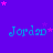 A static image with a purple background, pink stars, and repeated blue text "Jordan" in a pattern