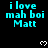 Pixelated cyan text on black background with white heart symbols, showing repeated phrases and partial gray overlay.