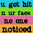 Pixelated text blocks in colored bands above a fiery background with red outlined 'oh BURN' text.