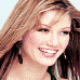Four- shows a person with long light brown hair in various poses and lighting conditions, including one with pink text reading "Delta FAN"