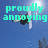 Pixelated image of a skier in mid-air against blue sky with bright sun, text overlays change across frames.