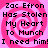 Pixelated text on a pink spiral background reads "Zac Efron Has Stolen My Heart To Munch I need him!" in four identical quadrants.