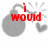 Gray bomb with white sparkles and a small gray heart, red text 'I would' on left; same bomb with 'die' replacing 'would'; same bomb with 'if I didn't have you' below the first line.
