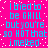 Bright pink background with white pixelated dots; cyan text repeats 'I tried to be CHILL but you're so HOT that i melted' in four identical vertical sections.