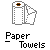 Pixelated of product icons and repeated character sprites with text labels on gray background