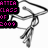 Six graduation cap icons arranged in two , each with distinct text colors and partial text variations