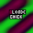 identical pixelated icons with 'BLONDE CHICK' text, each featuring a small diamond-shaped cursor icon on the right side against a green and purple striped background