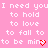 Pink background with repeated white text and red heart symbols in a pattern