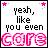 A contact sheet of 13 animated frames showing a static text-based buddy icon with pink and black pixelated text on white background, arranged in a 4x4 grid with one frame missing at bottom right.