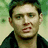 Pixelated image of a person with short dark hair wearing a dark jacket over a light shirt, with text reading JENSEN IS HOTTTT on a white background.
