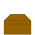 Brown box with white paws visible, then a cat's face appears from inside the box.