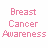Pink breast cancer awareness ribbon with text 'Breast Cancer Awareness 2004' in pixelated font on white background.