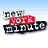 Animated contact sheet showing a sequence of frames from an icon featuring two stick figures dancing with text "NEW YORK MINUTE" in red and black lettering against a light blue sky background.
