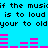 Pixelated text and pink audio equalizer bars on a bright cyan background, with repeated phrases and visual rhythm.
