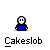 Pixelated character in blue outfit with white face and black hair, shown in multiple poses with text labels beneath each.