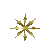 Four golden star-shaped icons arranged in a on gray background, each with distinct pixelated patterns and varying arm lengths
