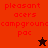 Red pixelated text and star symbols on orange and dark red backgrounds, with one frame showing an orange star instead of a black star.