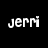 Four quadrants display the name 'jerm' in white pixelated text against black, magenta, pink, and gray backgrounds.