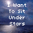 Pixelated text overlays a moonlit ocean scene with clouds, displaying four phrases in white block letters across the image.