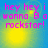 Pixelated text 'hey hey i wanna B a rockstar!' in pink on blue-yellow gradient background with two yellow circular highlights.