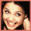 A four- of a person's face with one showing text, all in pixelated style