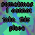 repeated text phrases with alternating color states on a pixelated background