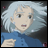 Pixelated anime-style character with light blue hair and a blue shirt on the left, next to pixelated text 'Anime IM' and 'COM' on a black background.