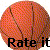 A basketball-themed animated icon with multiple text overlays and a player silhouette.