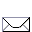 Pixelated envelope icon transitions from closed to open states across with varying closure details