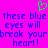 A static pixel art image with a bright pink background, featuring blue text and a green heart symbol.