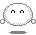 Four pixelated circular icons arranged in a , each with distinct facial expressions and hand positions against a gray background