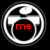 Six circular icons with white outlines on black backgrounds, each containing a stylized character face and colored text, arranged in two of three