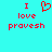 Red pixelated text and a heart symbol on cyan background, with two identical side-by-side layouts.