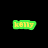 Six variations of the name 'kelly' displayed in different colors and outlines against a black background.
