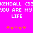 Pixelated text and symbols on a bright pink background with repeated phrases and star-like shapes.