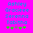 Pixelated text list on bright pink background with green and gray flower icons below, showing animation change in one flower's color.