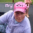 A person wearing a pink cap and light purple shirt appears in a of four with pixelated text overlays changing