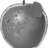 Six apple-shaped icons arranged in two , alternating between red and gray with green leaves, displayed on a white background