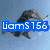 Animated icon shows a dolphin silhouette against blue sky with text "Liam$156" in blue box, then a disco ball with green "is" text, then a potato with red "cool" text.