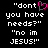 Pixelated text on black background with pink heart symbol replacing 'o' in "dont"; two identical side-by-side