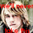 A pixelated image of a person with light brown hair and a dark jacket, overlaid with red text reading "we'll neverworld unless take this we make a HEAD ON COLLISION".