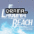 A 2x2 contact sheet of an animated icon featuring Laguna Beach branding with text changes and a partial portrait, displayed on a gray background.