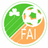 A circular pixelated icon with green, white, and orange sections containing a soccer ball pattern and Chinese characters.