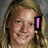 A four- shows a person with long blonde hair in different poses, with animated text and symbols appearing on the right