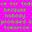 Bright pink background with cyan dots and green text repeating 'we for today because nobody promised a tomorrow' in two