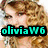 Four- shows a person with long curly blonde hair in different poses with overlaid text: 'oliviaW6', 'Taylor Swift', and 'Club'