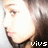 A pixelated close-up of a person's face with long brown hair, showing two distinct expressions and text overlays.