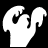 A pixelated animation of a hand with claws alternating between white and black against a black background, with 'Zoinks!' text and Scooby-Doo characters below.