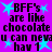 Purple background with repeated black text and blue star icons arranged in a pattern